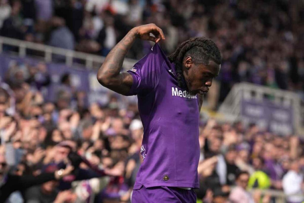 Fiorentina, allerta Kean: la Premier League può sfilarle il bomber