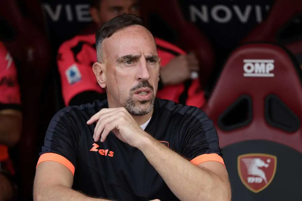 Ribery in panchina come allenatore
