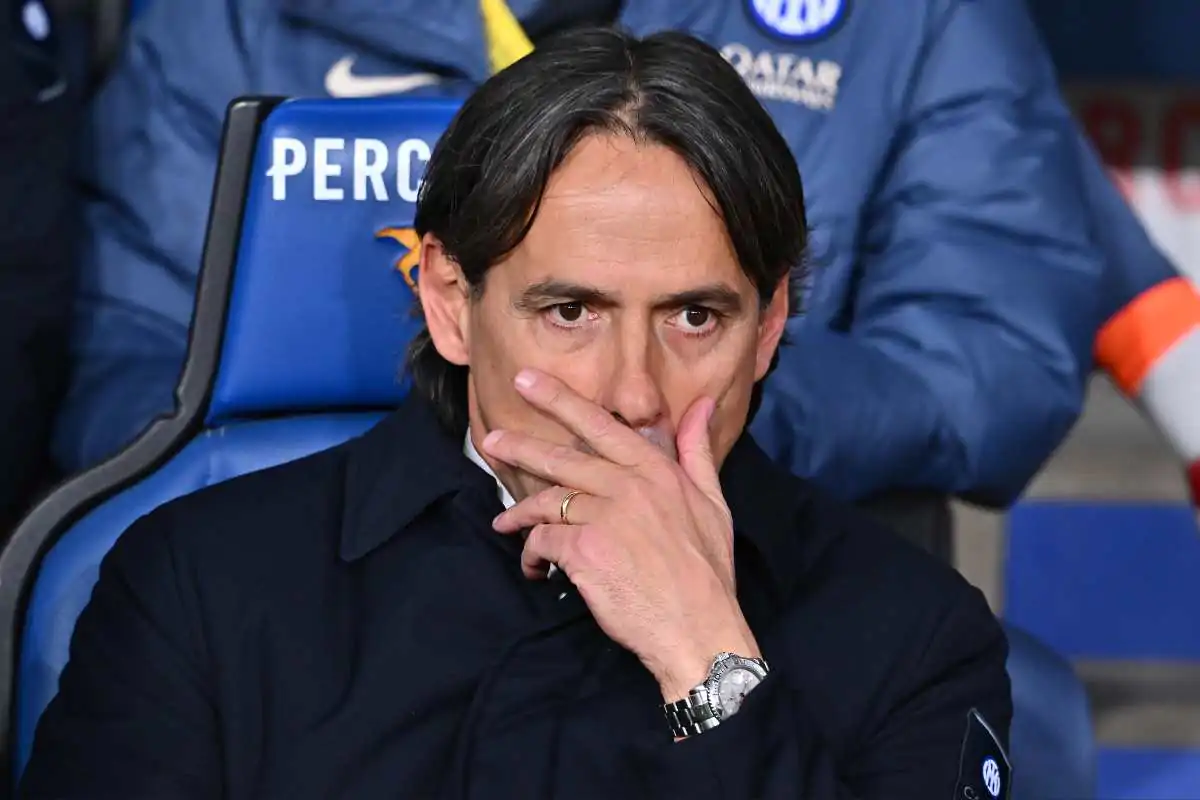 Simone Inzaghi preoccupato