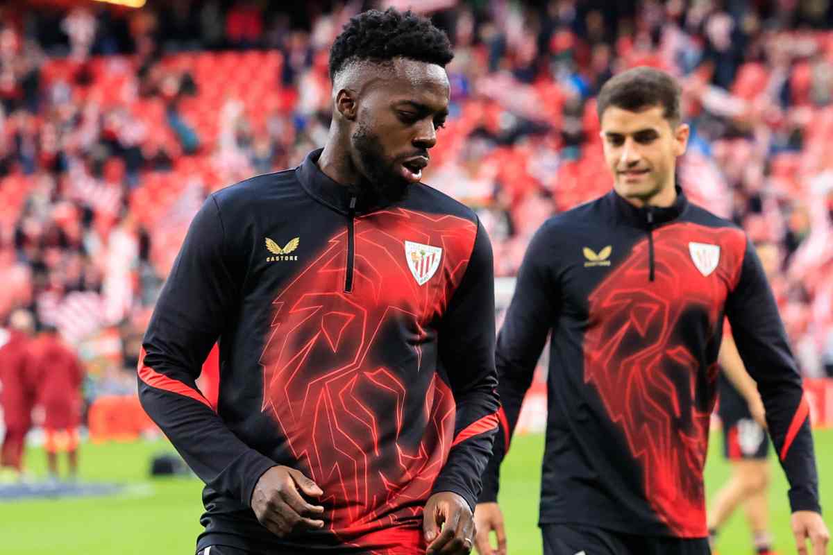 Athletic in campo contro la Roma