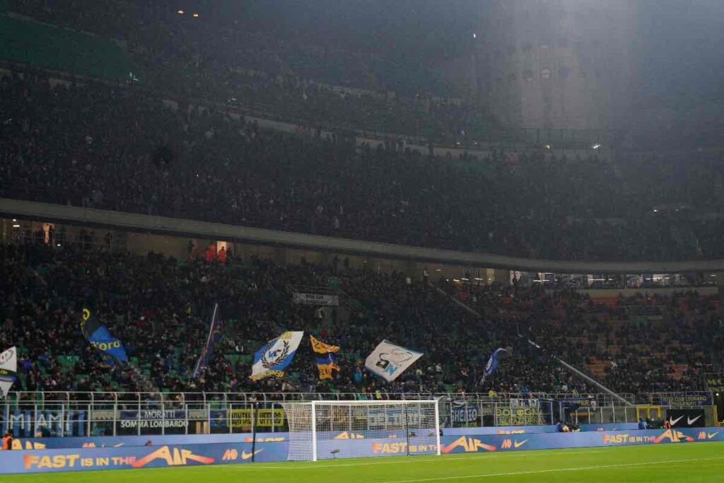 La Curva Nord di San Siro, cuore del tifo Inter