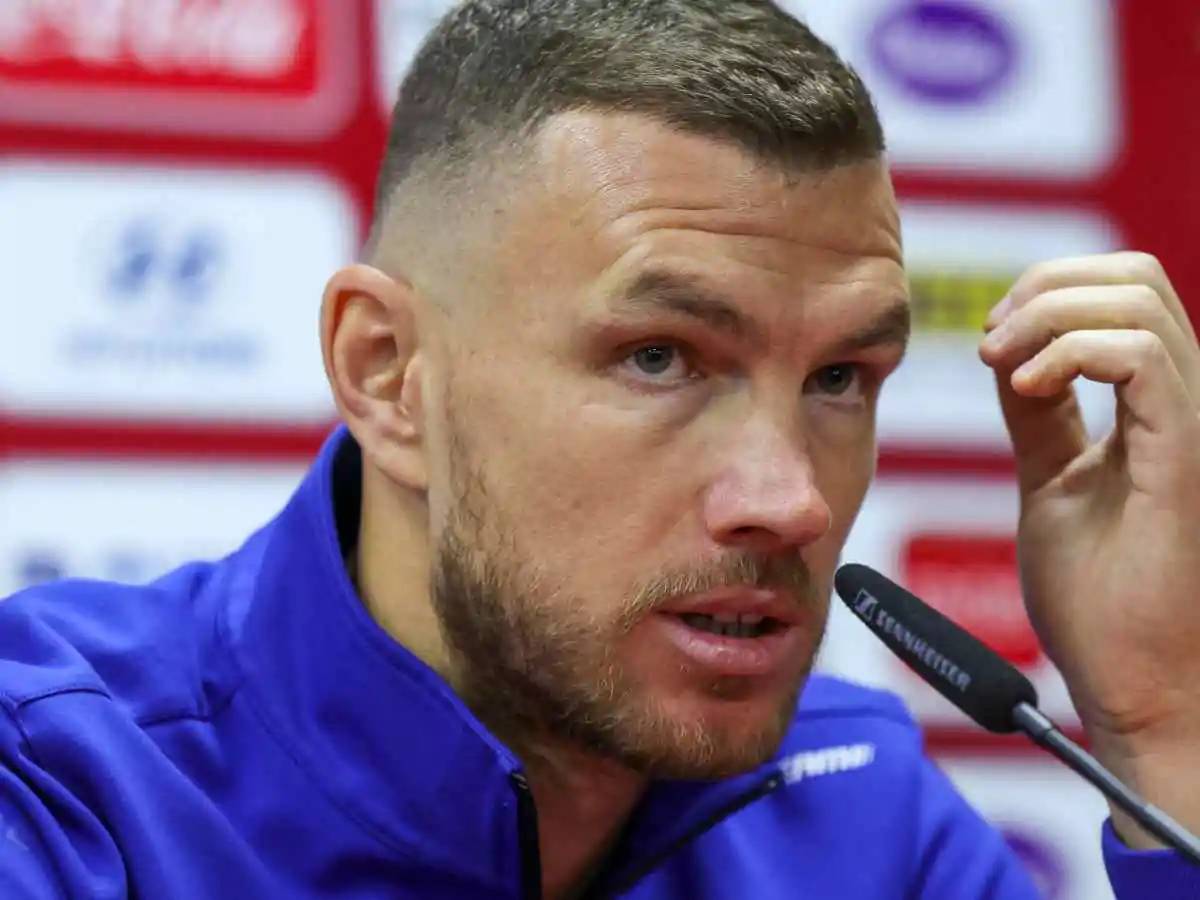 Infortunio Dzeko, che paura: ecco cos’è successo all’ex Roma e Inter