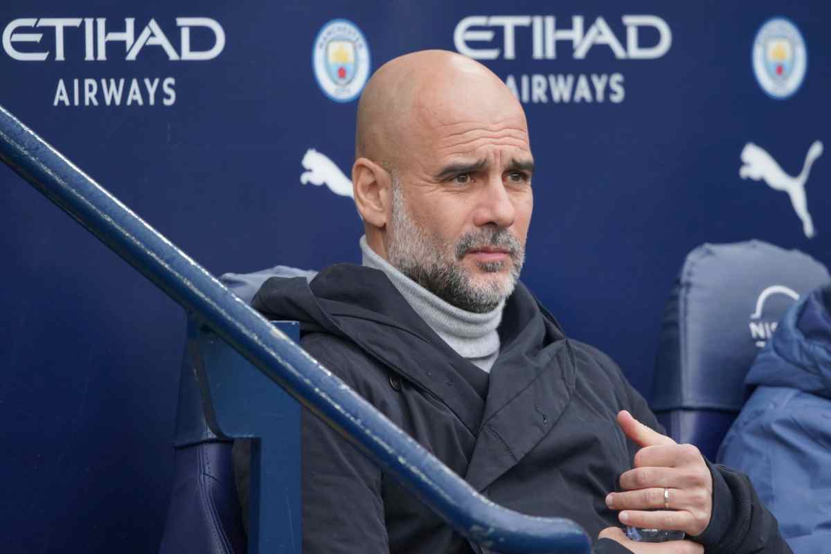 Guardiola in panchina