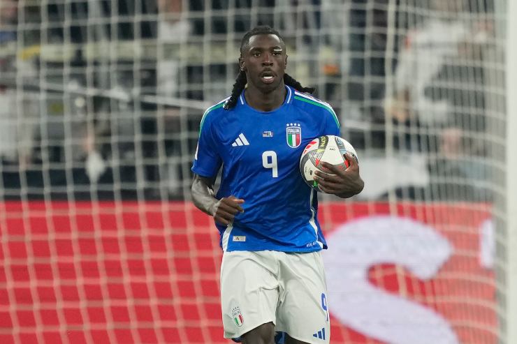 Moise Kean attaccante dell'Italia