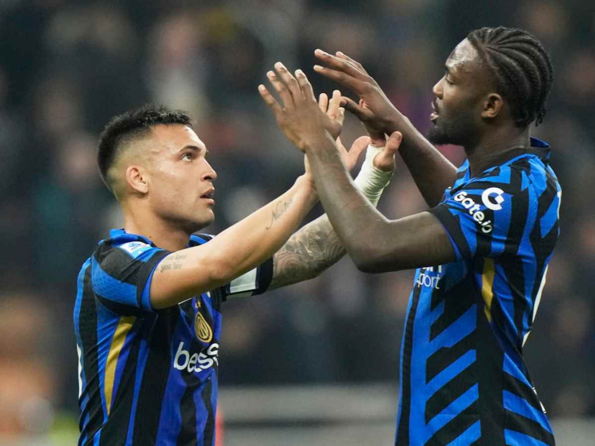 Thuram e Lautaro contro il Monza
