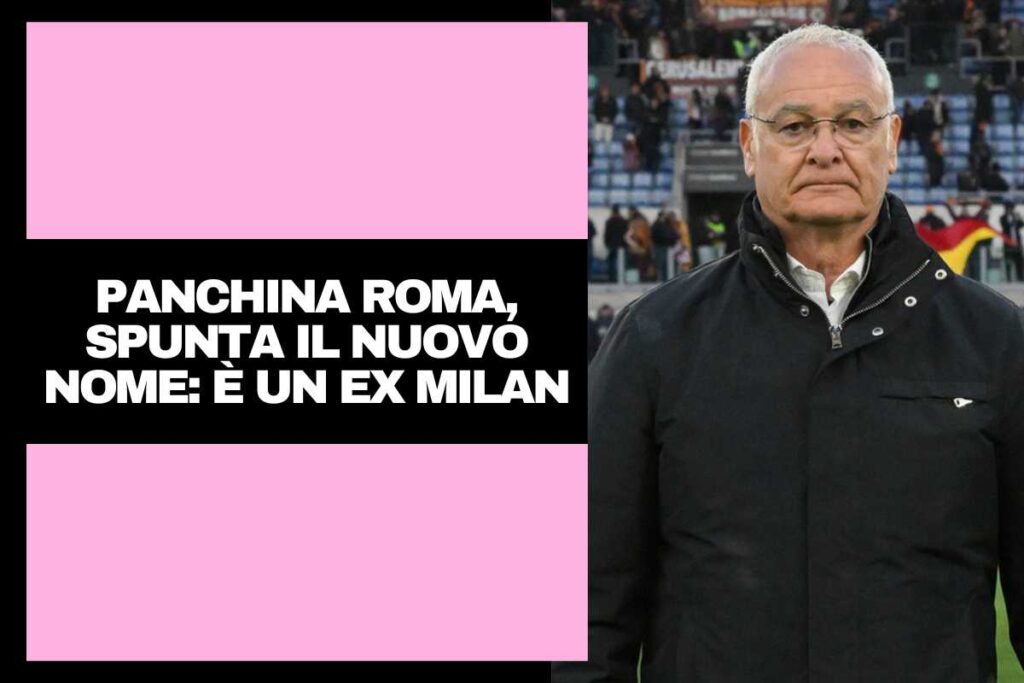 Ranieri in campo all'Olimpico