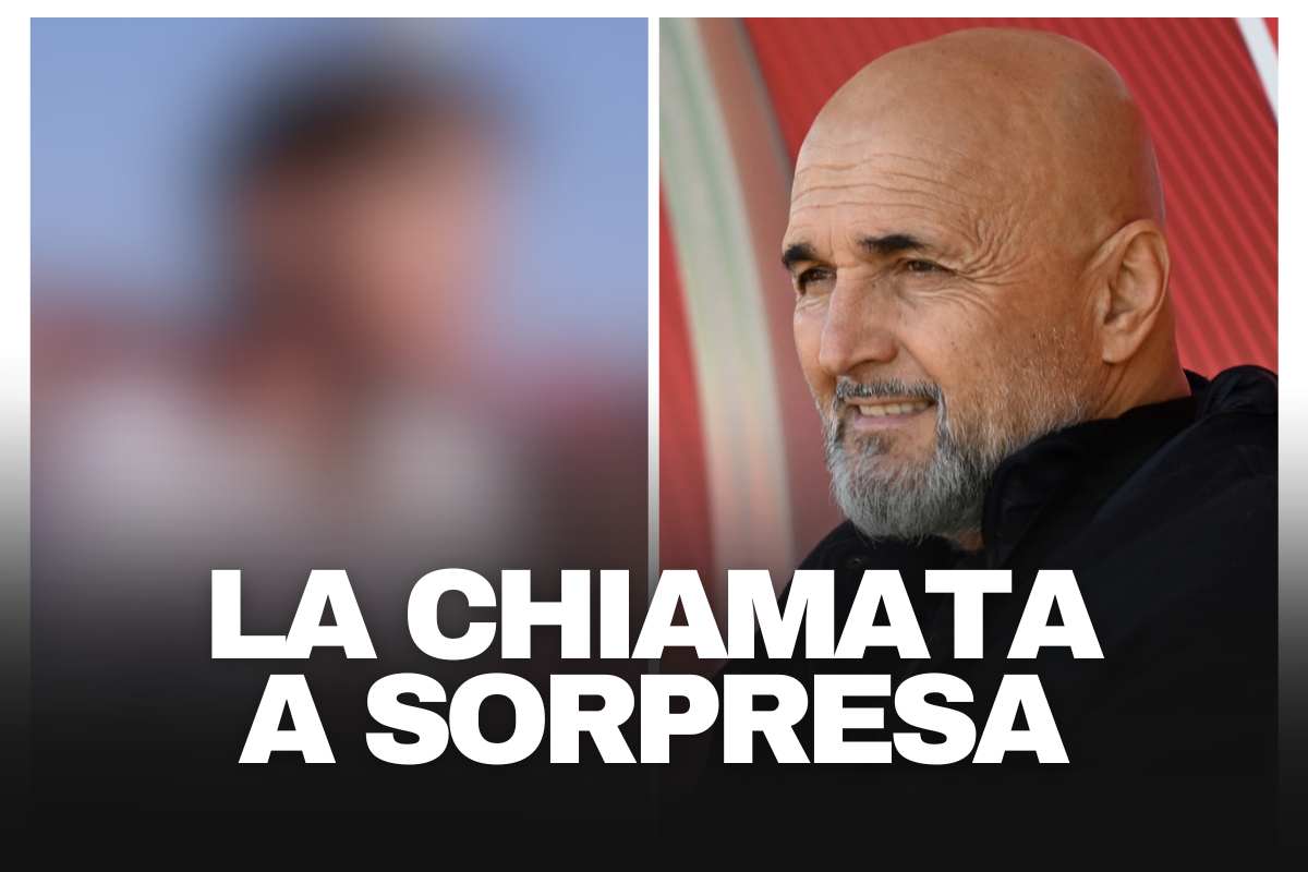 Spalletti a destra osserva seduto dalla panchina