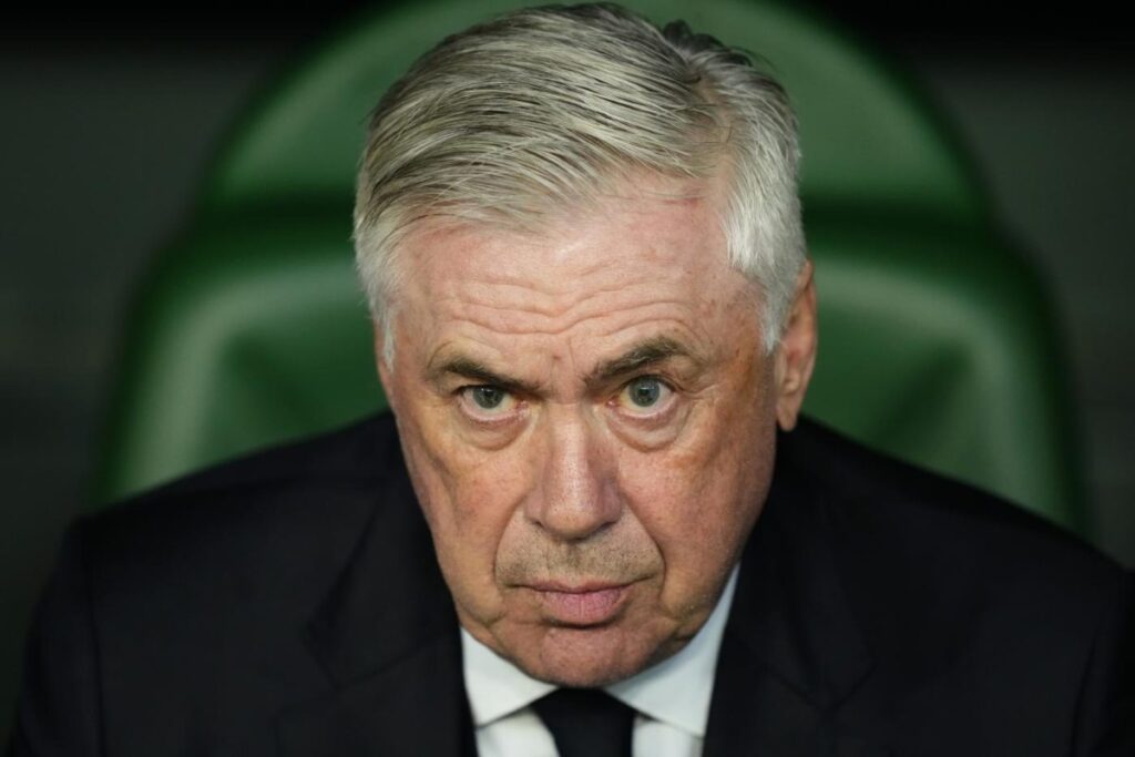 Ancelotti serio