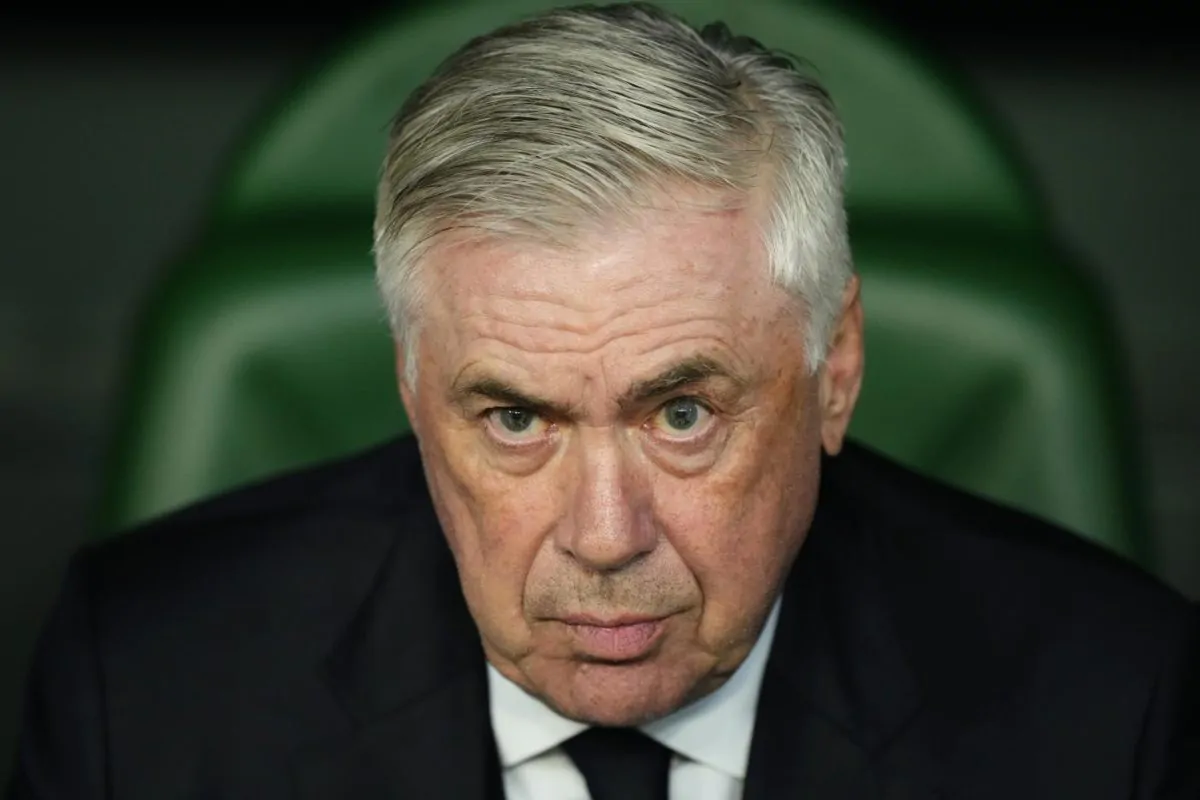 Ancelotti serio