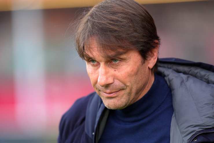Antonio Conte durante la sfida