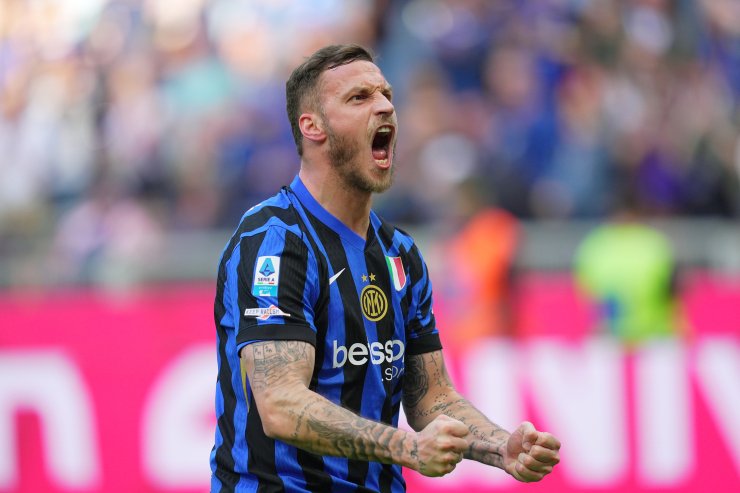 Arnautovic che esulta