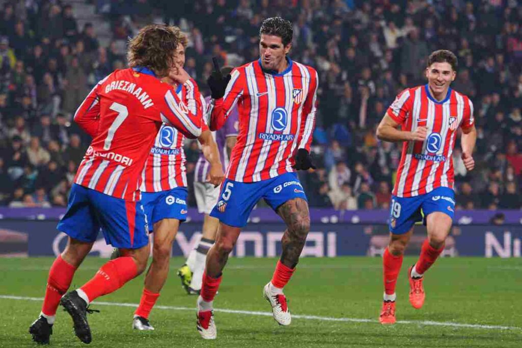Giocatori dell'Atletico Madrid