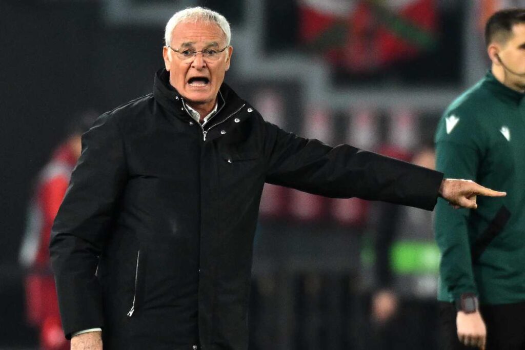 Claudio Ranieri dà indicazioni