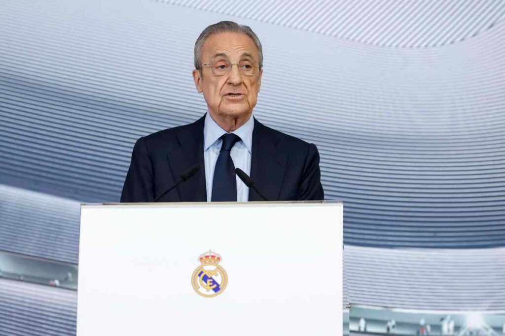 Florentino Perez ai microfoni