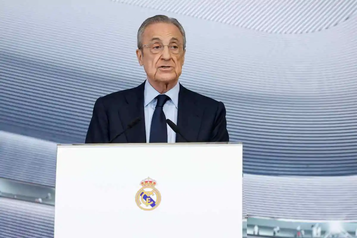 Florentino Perez ai microfoni