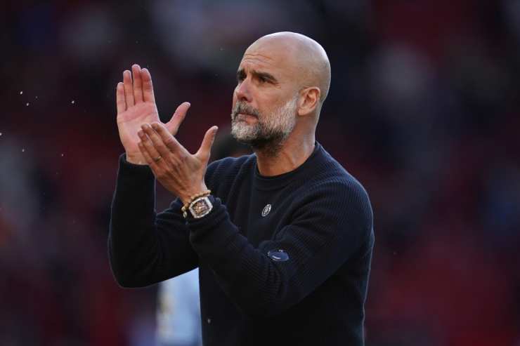Guardiola incita la squadra