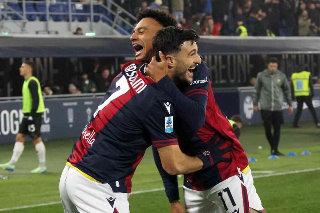 Infortunio Bologna, tempi lunghi
