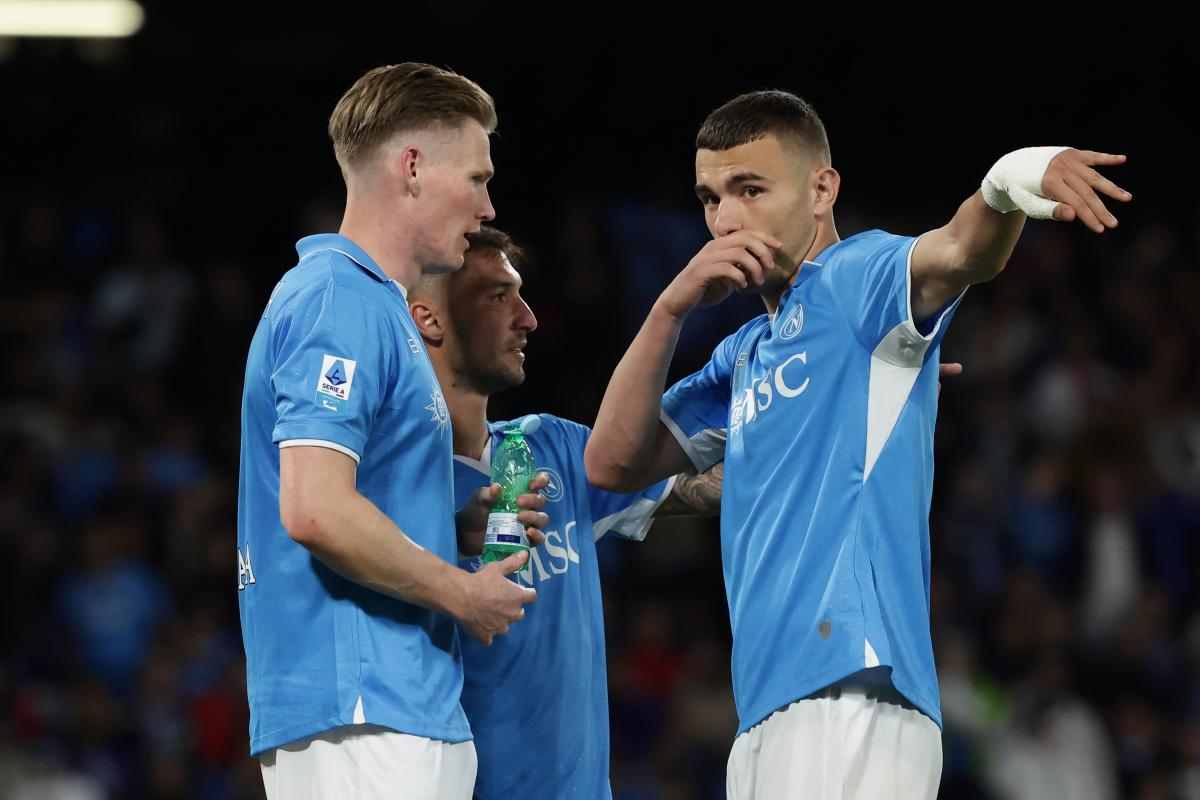 Infortunio Per McTominay E Buongiorno