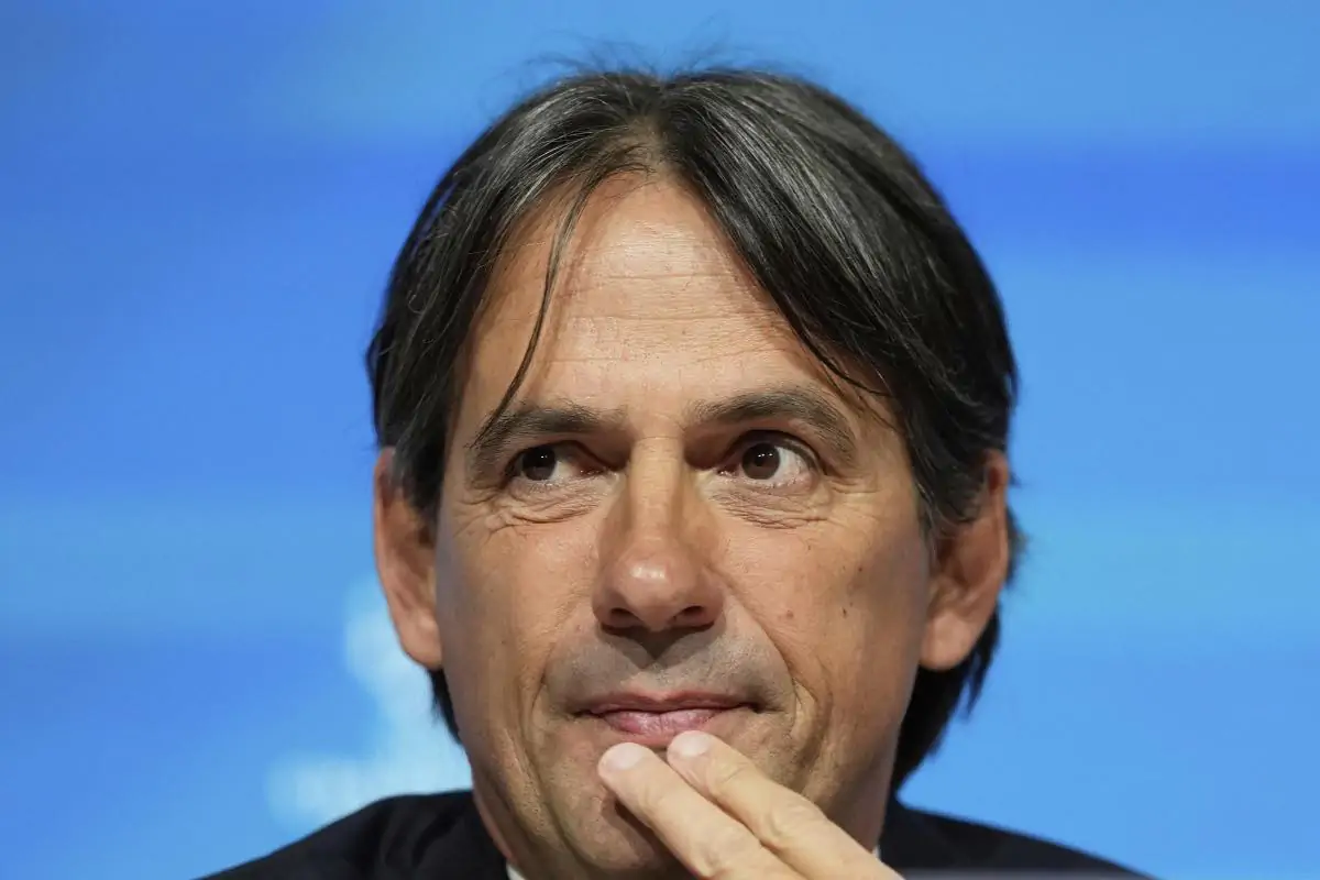 Inzaghi accenna un sorriso