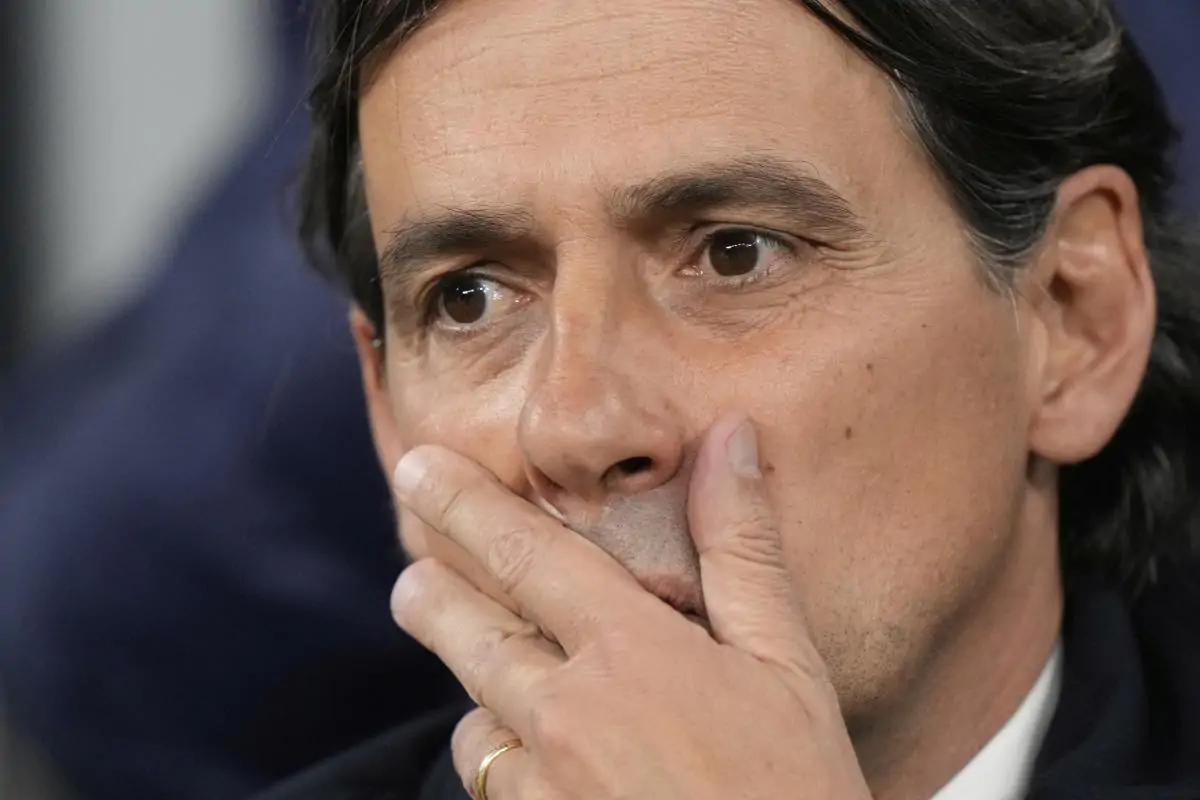 Inzaghi molto preoccupato in panchina