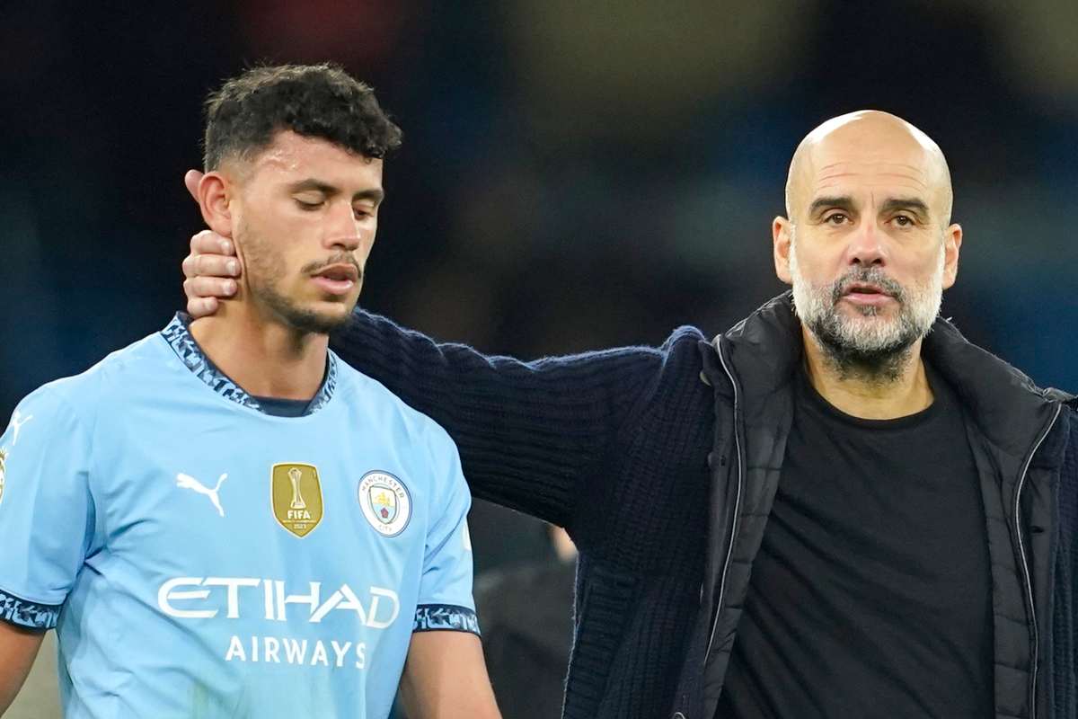 Matheus Nunes e Guardiola