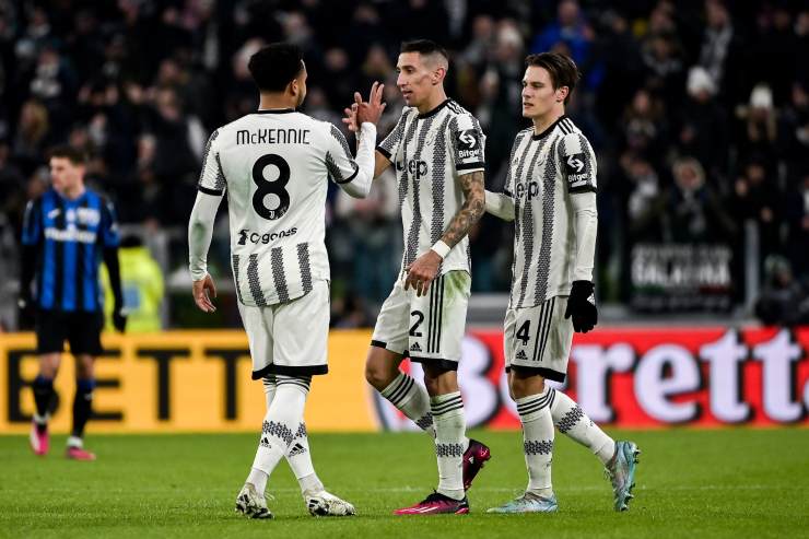 McKennie Di Maria Fagioli