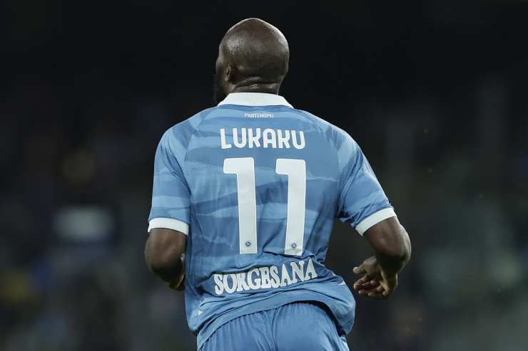 Romelu Lukaku dopo il gol