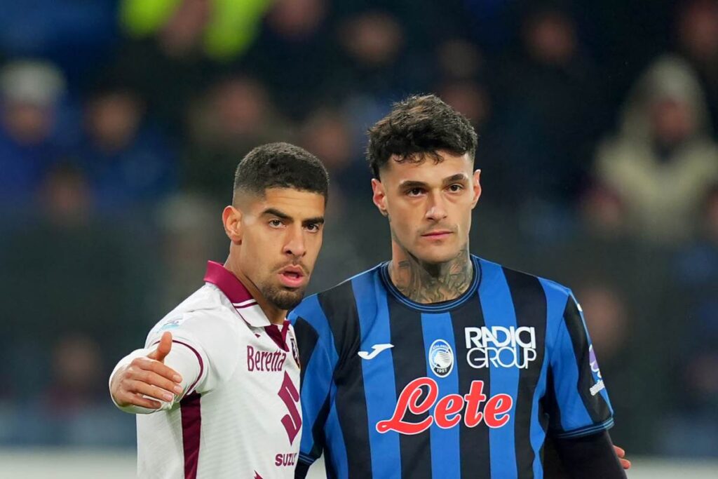Scamacca in partita