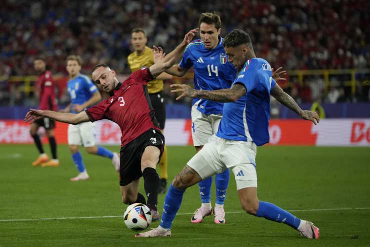 Scamacca durante EURO 2024