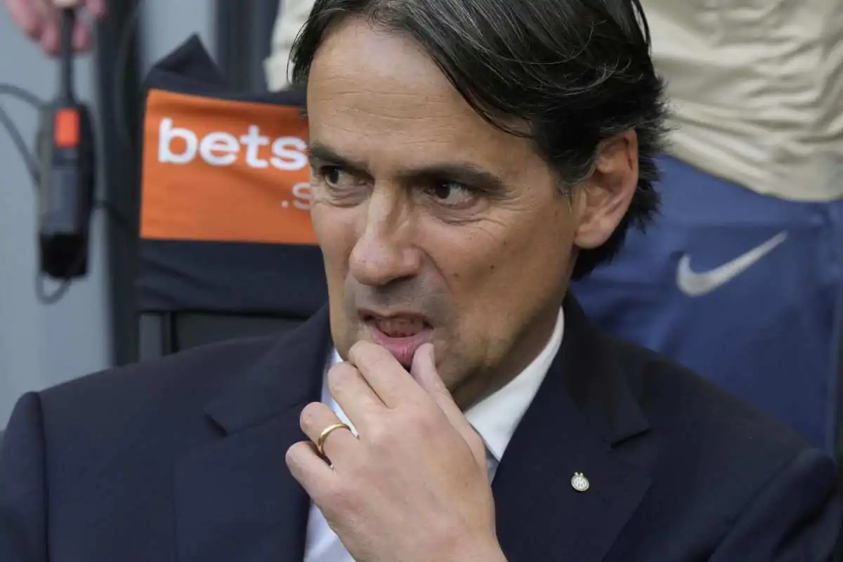 Simone Inzaghi preoccupato