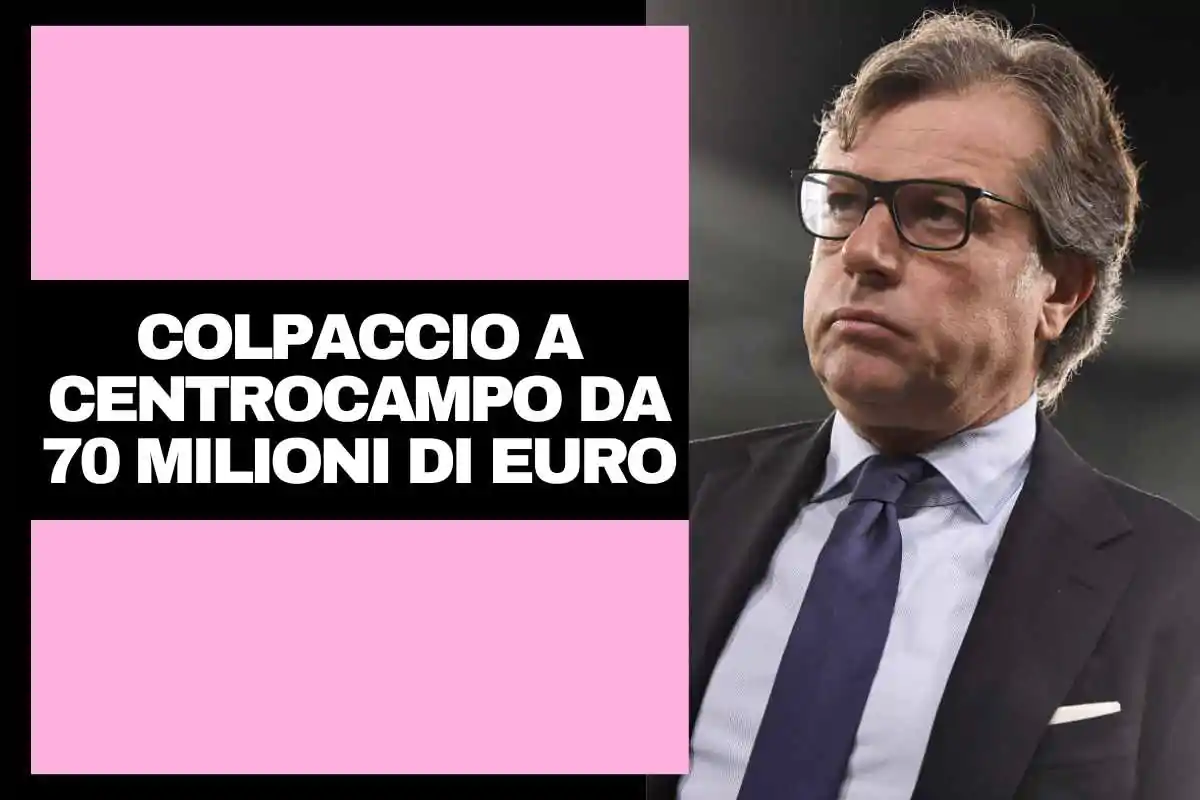 Giuntoli con gli occhiali da vista e in abiti dirigenziali