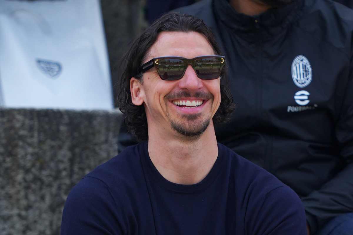 Ibrahimovic sorride