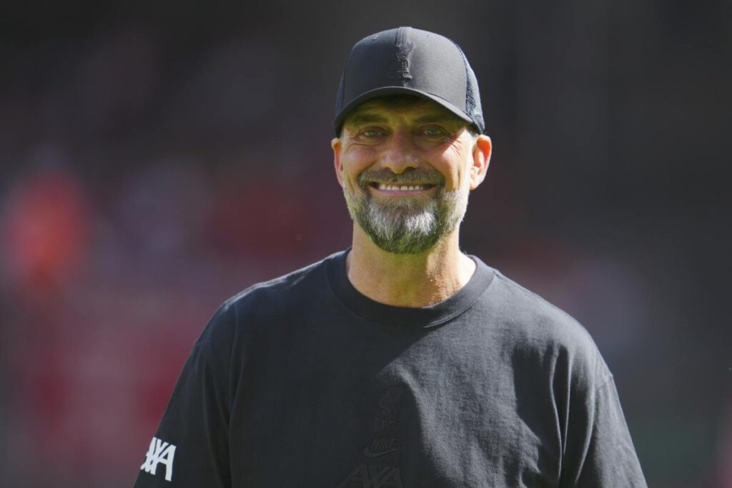 Klopp sorride