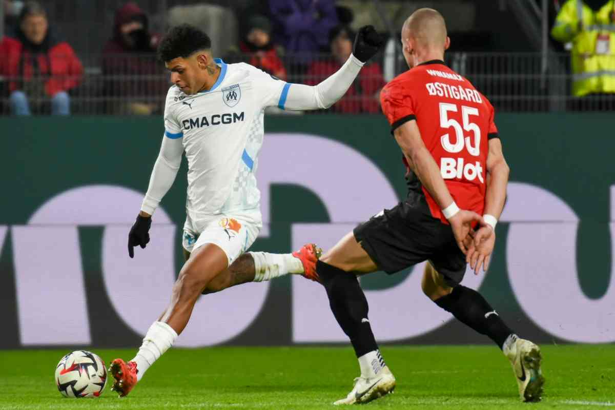 Luis Henrique in campo con il Marsiglia