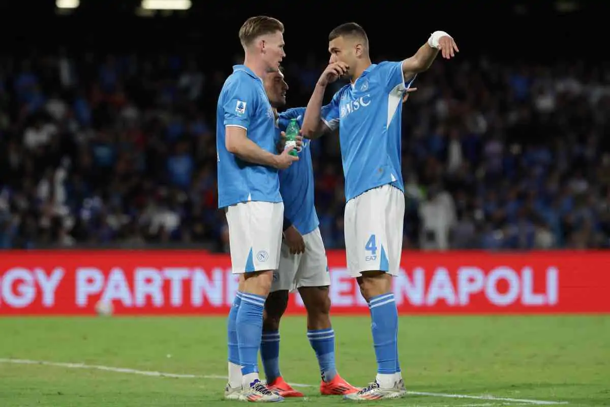 McTominay e Buongiorno parlano in campo