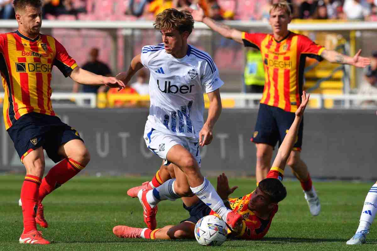 Nico Paz contro il Lecce