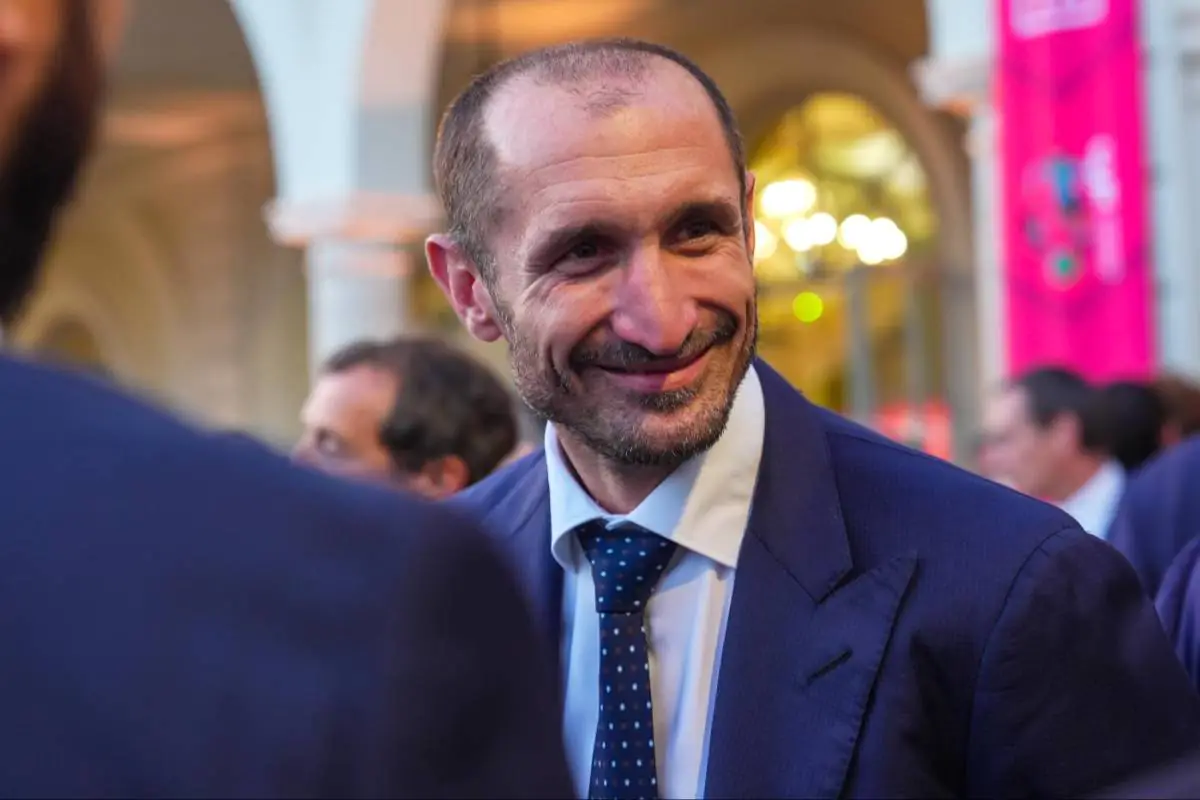 Chiellini sorridente