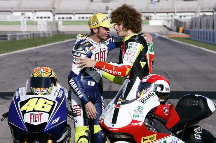 Valentino e Rossi Marco Simoncelli