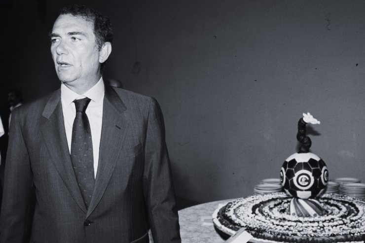 Ernesto Pellegrini in bianco e nero