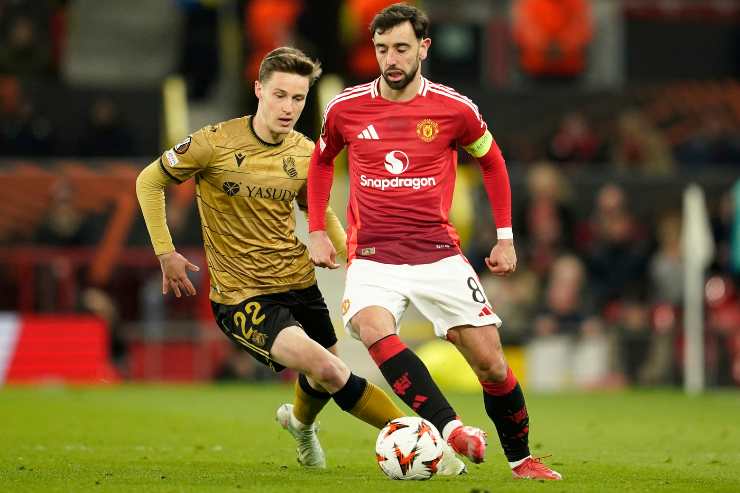 Bruno Fernandes in campo