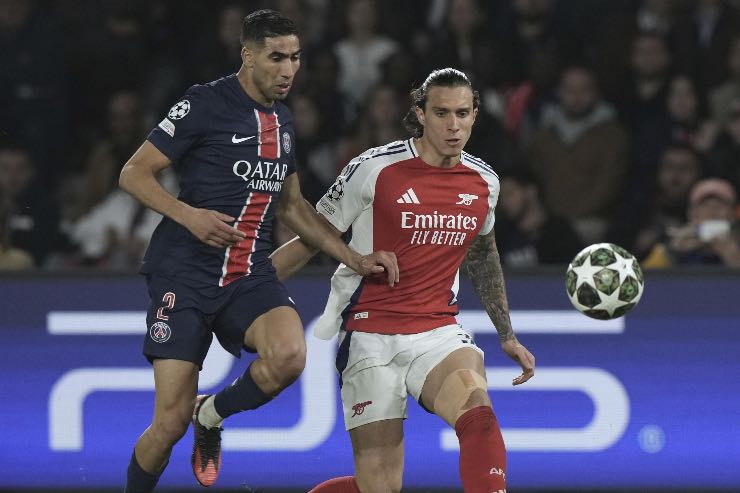 Calafiori Vs PSG