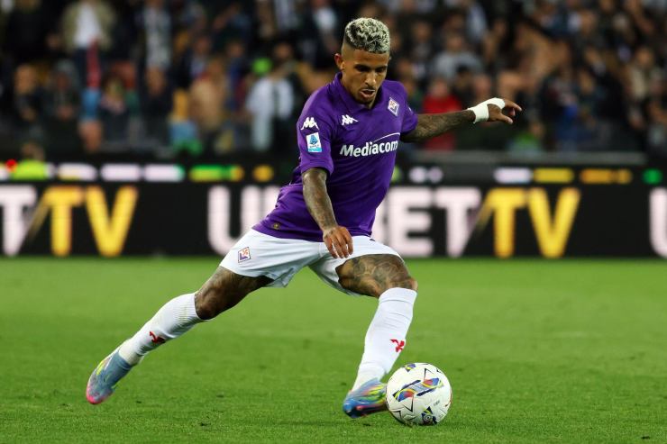 Dodò in Udinese - Fiorentina