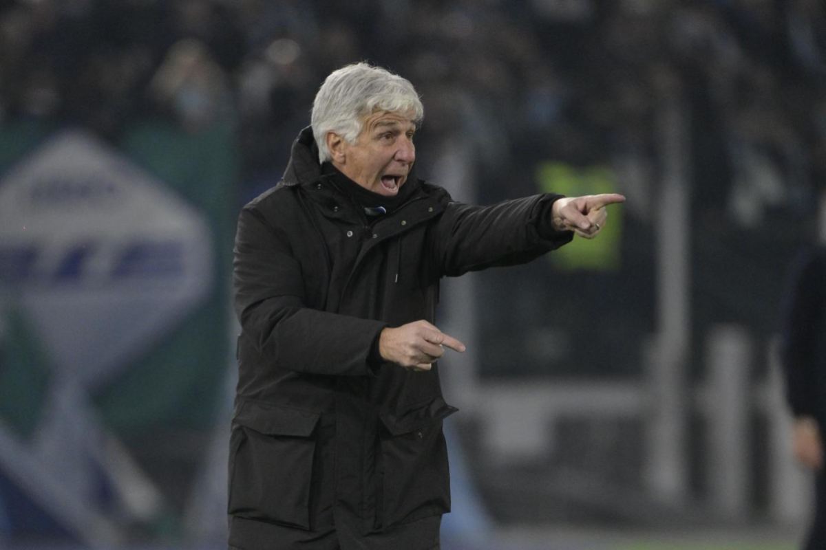 Indicazioni di Gasperini sulla panchina dell'Atalanta