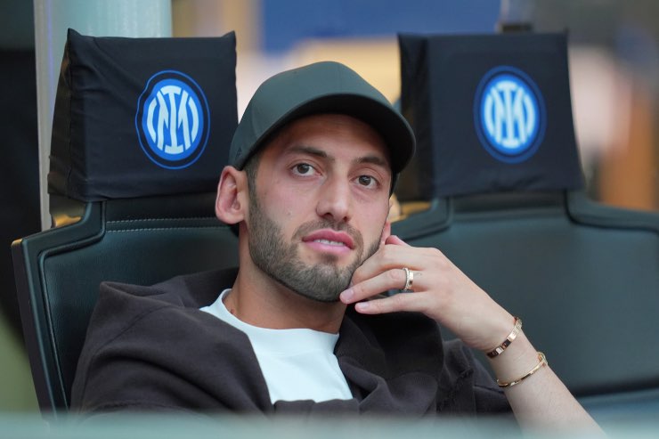 Infortunio Calhanoglu