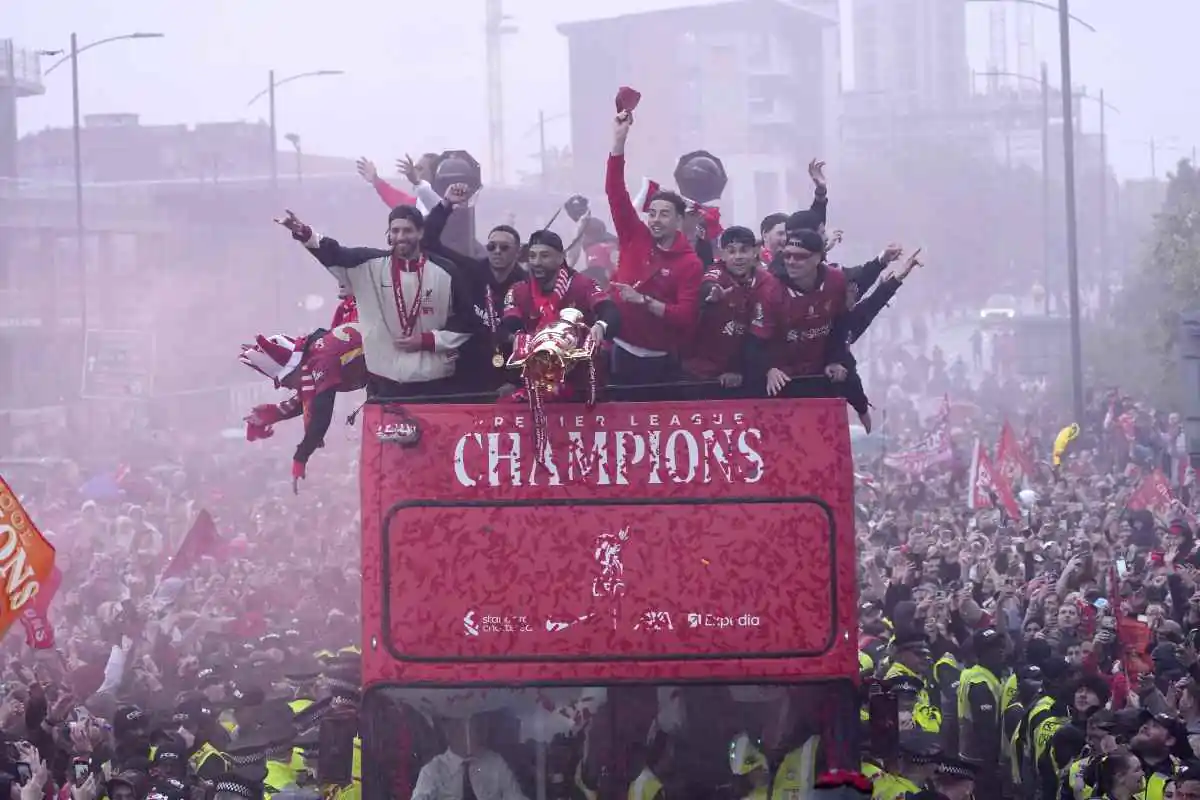 Liverpool festeggiamenti
