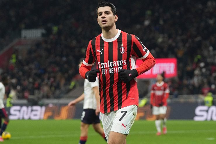 Como in pressing per Morata