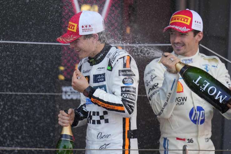 F1, Piastri trionfa anche in Spagna: per Leclerc è podio