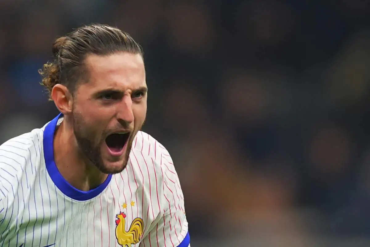 Rabiot esulta