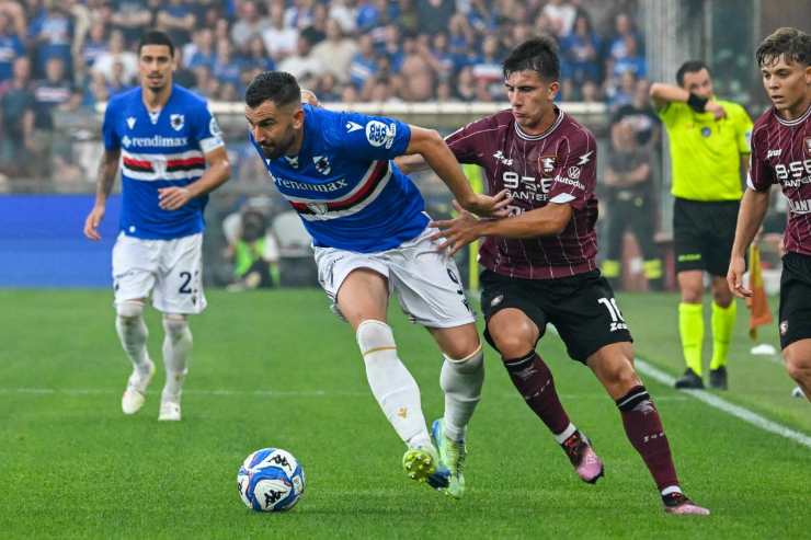 Salernitana-Sampdoria
