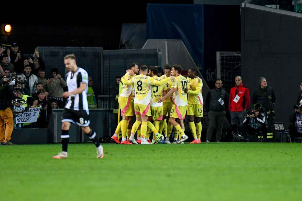 Esultanza Juventus